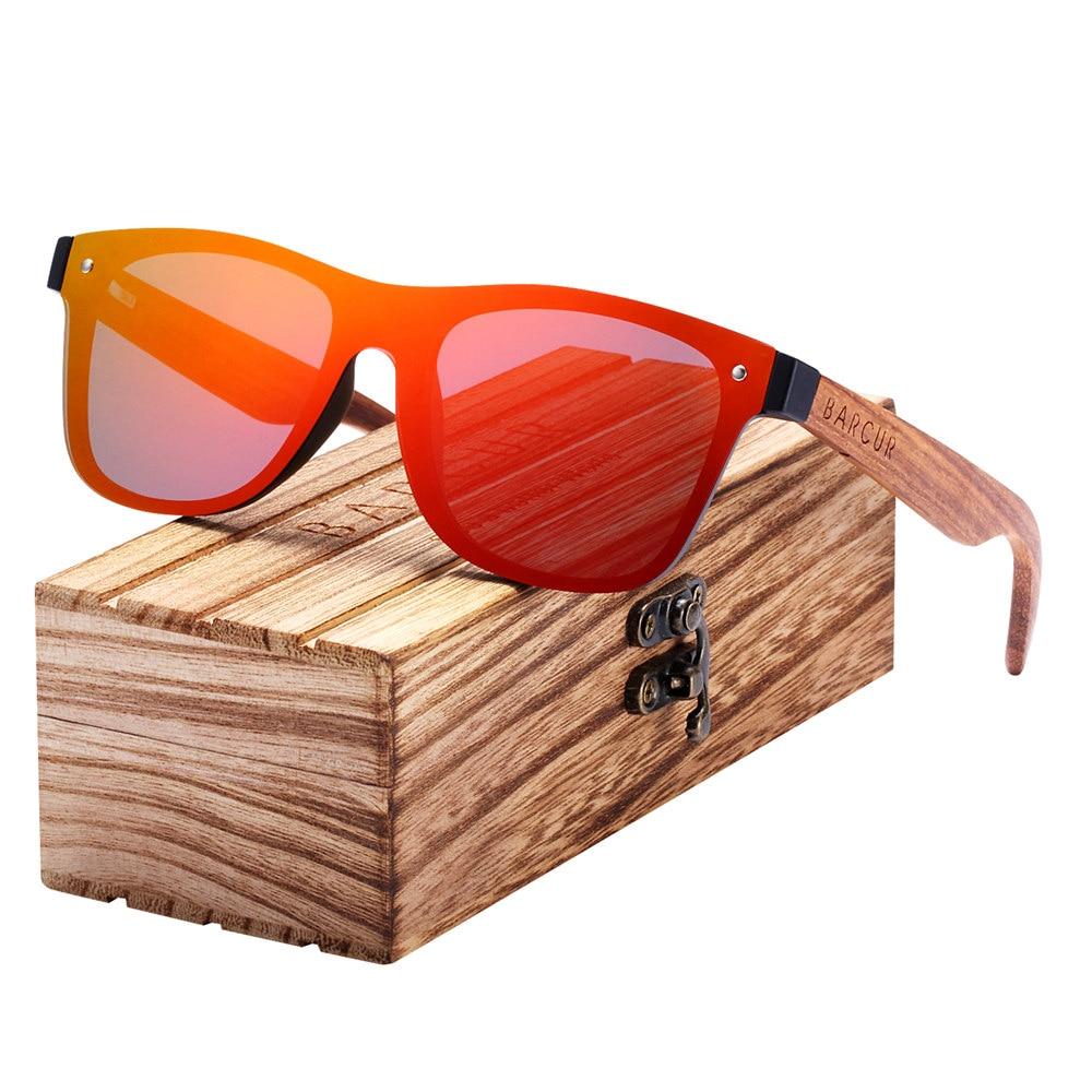 Luxury Elegent Polarized Wood Sun glass Sports Eyewear Square Sunglasses For Women and Men With UV400 Protection