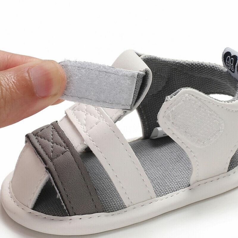 Baby Girls and  Boy Summer Causal Anti Slip Soft Crib Sole Shoes Sandals For Kids Summer Style