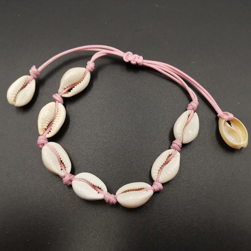 Handmade Sea Shell Anklet Brecelets  For Women Foot Jewelry For  Leg strap Bohemian Jewelry  New Trend Summer Style