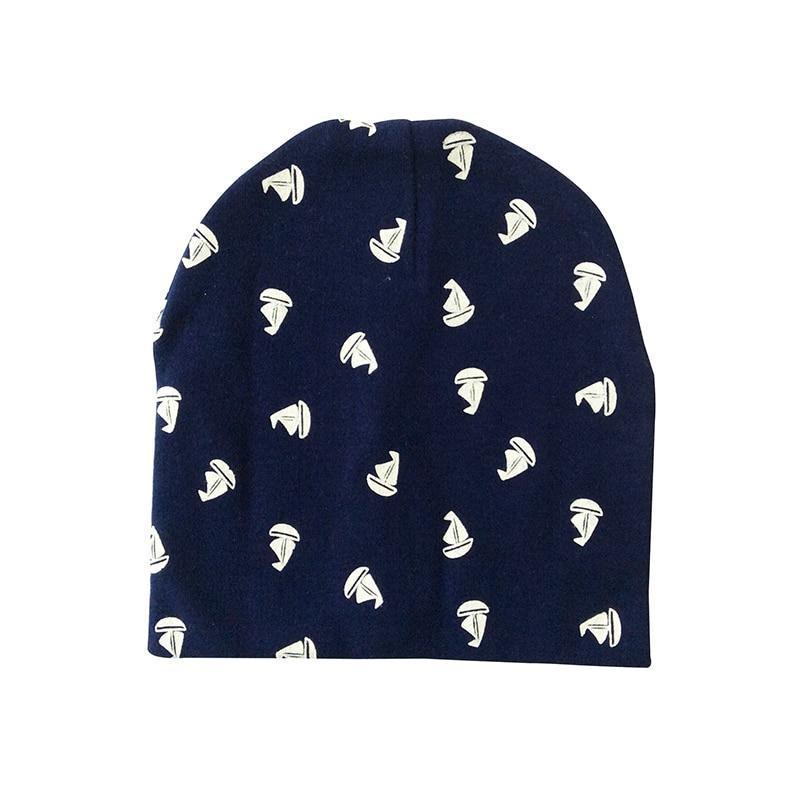 Cute Unisex Baby Hat Cotton Printing Caps For Baby Boys And Girls Children's Hats Star Heart Dot Cap