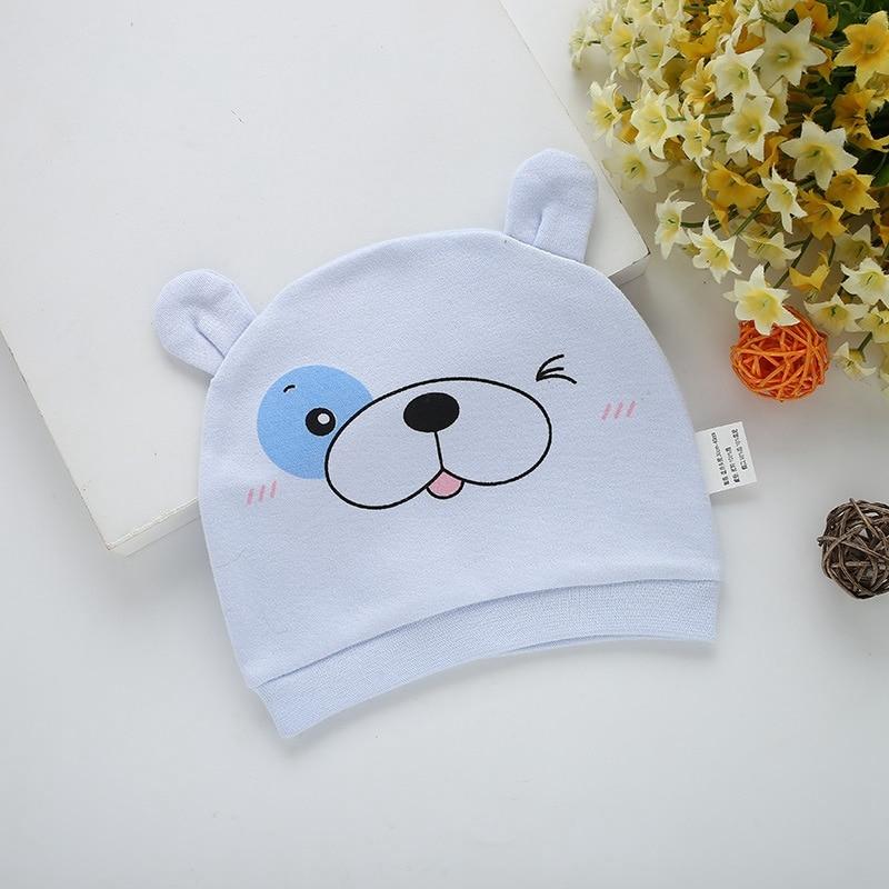 Modern Baby Sleeping Hats Cotton Printed Baby Hats  Caps Newborn Baby Accessories For Baby Girls