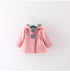 Newborn Girls Coat Autumn Spring Jacket Rabbit long Ear Hoodies Cotton Outerwear Children Clothes