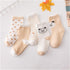 5 Pair Cotton Mustache Printing Socks Baby Girls & Boys For 1-3 Year Elastic Warm And Comfortable Kids Sock