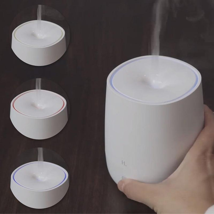 120ML USB Mini Air Humidifier Ultrasonic Essential Oil Aroma Diffuser Mute Portable LED Light Mist Maker Quite for Home