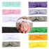 Modern 3Pcs Set Elastic Baby Headband Cute Bow Knot Kids Hair Bands For Newborn Baby Girl