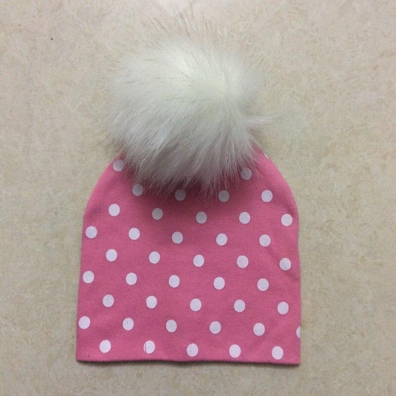 Luxury Modern Baby Hat Cotton Printing Hat With Pompon For Girls Autumn Winter Boys Caps Children Bonnet For Kids