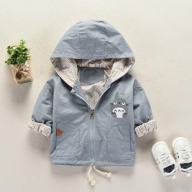 Spring Autumn Newborn Baby girl clothes Hooded baby coat 100% Cotton Children coat