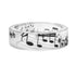 Transparent Resin Ring Rabbit Dog Bat Cat Castle Music Note Pattern Inside For Women and Men.