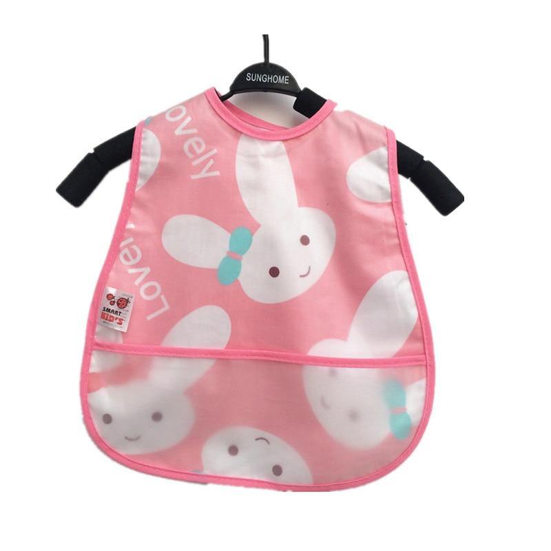 Adjustable Baby Bibs Waterproof Lunch Feeding Bibs Baby Cartoon Feeding Cloth Children Baby Bib for Kids