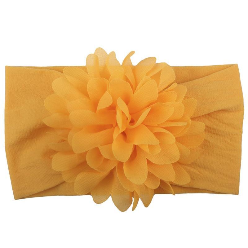 Modern Baby Headband Turban Flower Bow Newborn Baby Girl Headbands Elastic hairband For Girls Baby