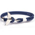 Fashion Whale Tail  Bracelets For Men And Women Charm  Survival Rope Chain  Bracelet Male Wrap Metal Hooks