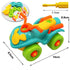 Early Learning Education Screw Nut Group Installed Plastic 3d Puzzle Disassembly Motorcycle Kids Toys for Children Jigsaw