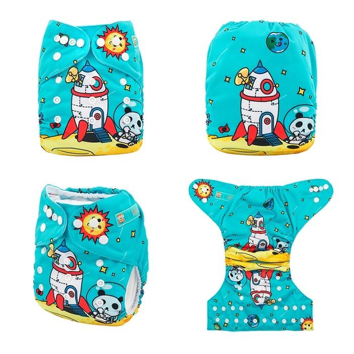 Most Popular Digital Position Baby Cloth Diaper with Microfiber Insert In Modern Printed Design For Baby Boys and Baby Girls KIds