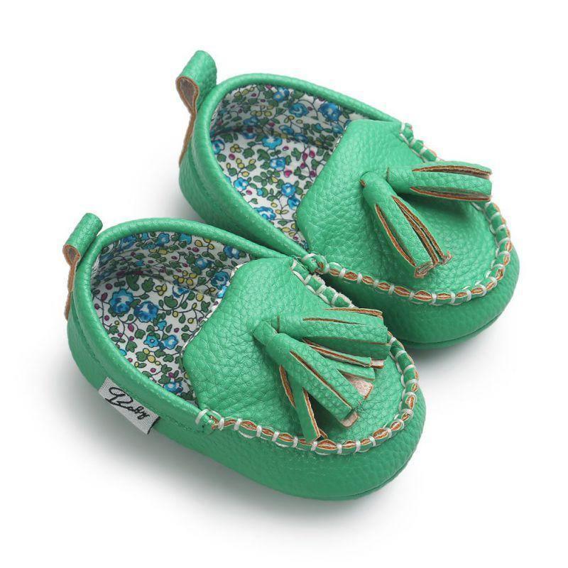 First Walkers Newborn Baby Shoes Toddler Prewalker Shoes Baby Boy Girl Leather Shoes