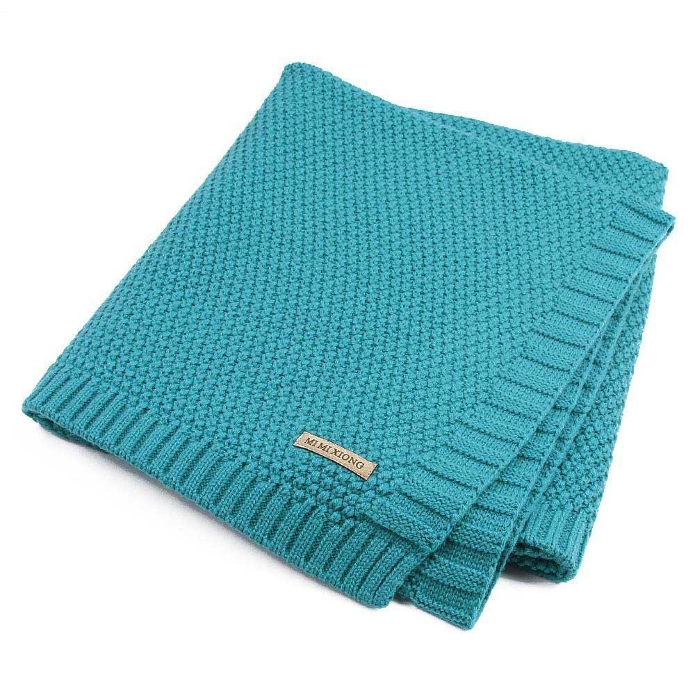 Baby Blanket Knitted Newborn Swaddle Wrap Blankets Super Soft Toddler Infant Bedding Quilt For Bed Sofa Basket Stroller