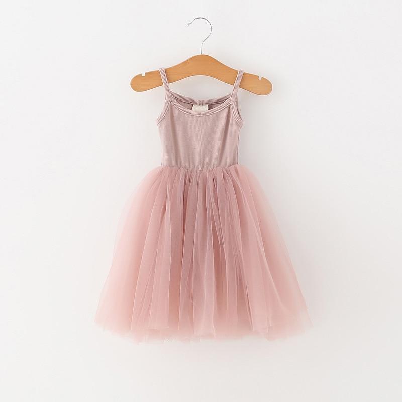 Ballet Luxury Modern Summer Baby Girl Outfit Christening Newborn Gown for Children Kids Dress