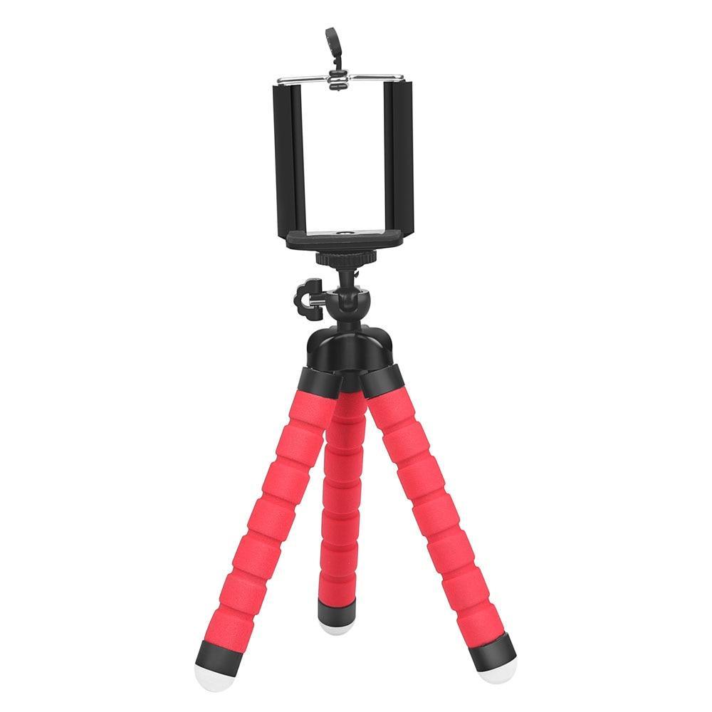 Flexible Mini Tripod For Mobile Phone Portable Bright Colors Smartphone Adjustable Tripod For Camera Phone Gadgets