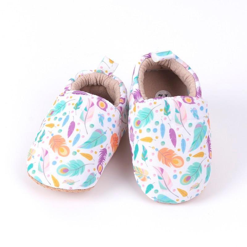 Newborns Soft Baby First Walkers Infant Toddler Shoes Cute Flower Soles Durable Crib Shoes Kids Footwear