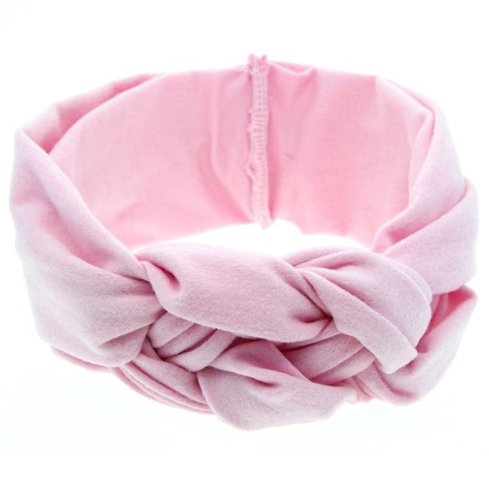 Modern Luxury Handmade Hair Band Headband Bow Hairbands Knot Kids Turban For Girls