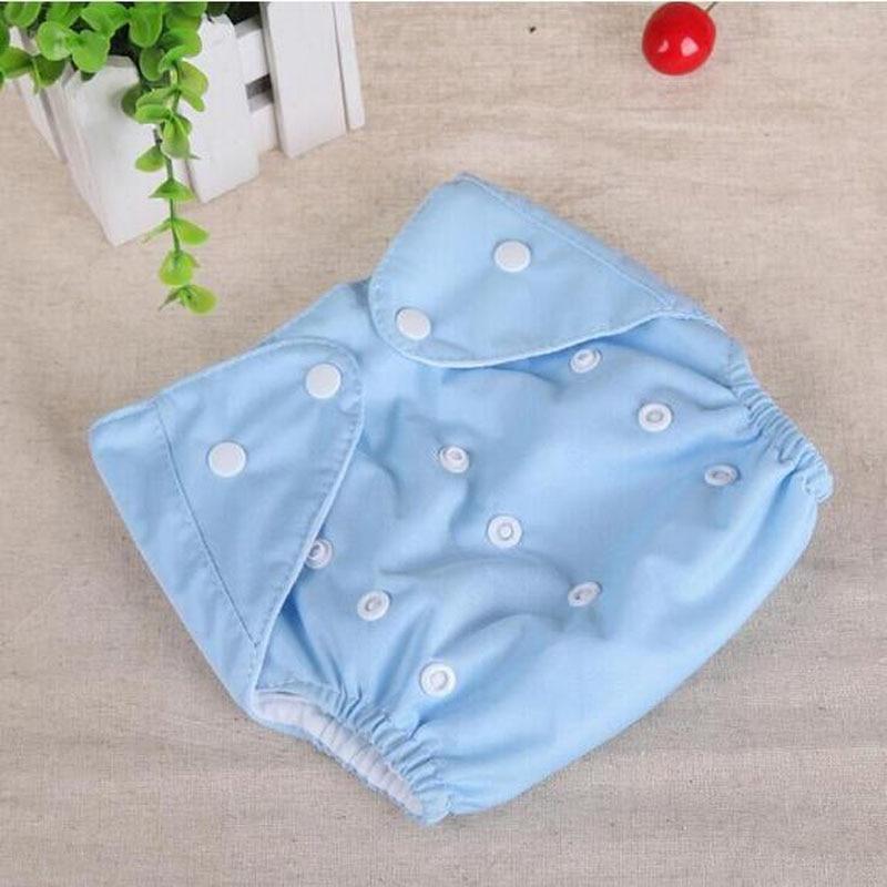 Baby Diapers Washable Reusable Nappies Grid/Cotton Training Pant Cloth Diaper Multiple Use For Baby And Kids