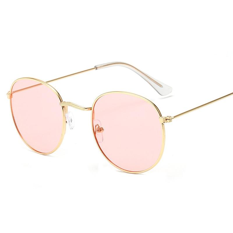 Luxury Leon Classic Small Round Unisex Sunglasses For Women and Men Mirror Sun Glasses Vintage Style With UV400 Protection