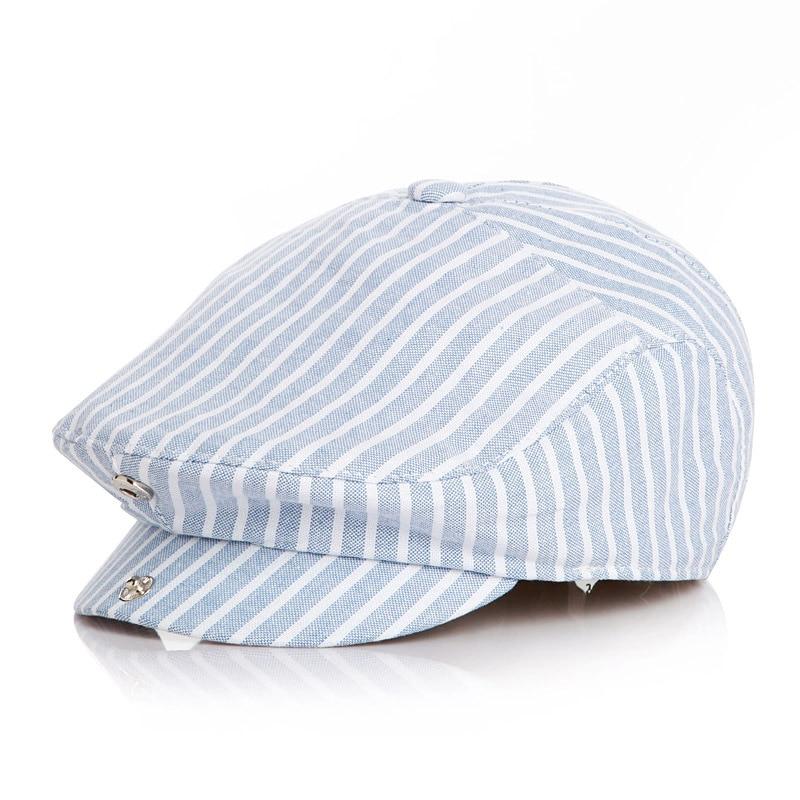 Baby Children Stripe Classic Style Fashion Berets Peaked Baseball Caps for Baby Boys