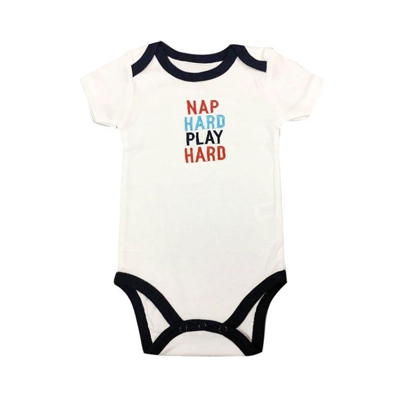 Short-Sleeved "I love mommy " Baby  jumpsuits Clothing newborn clothing.