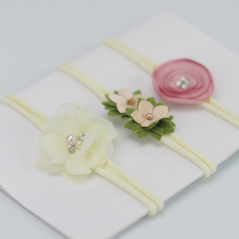 Flower Trendy Baby Headband For Girl Bows Crown Head Bands Cute Newborn Headbands Hairbands Baby Hair Accessories