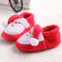 Unisex Baby Shoes Baby Boys Girls Winter Warm Santa Claus First Walkers Cute Christmas Baby Boots