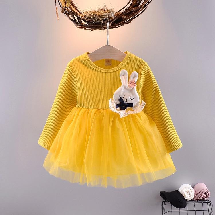 Luxury Modern New Baby Cotton Dress Pineapple Yarn Dresses for Baby Girl Fashion Clothes Style