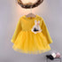 Luxury Modern New Baby Cotton Dress Pineapple Yarn Dresses for Baby Girl Fashion Clothes Style