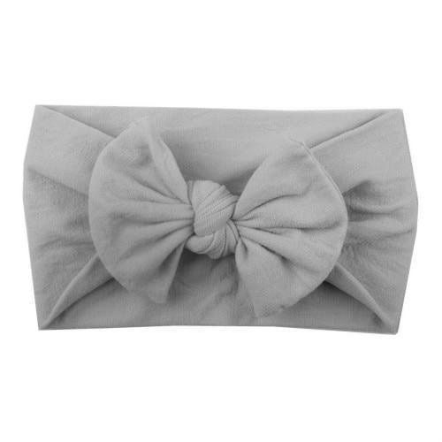 Newborn Toddler Baby Girls Head Wrap Rabbit Big Bow Knot Turban Headband Hair Accessories Baby