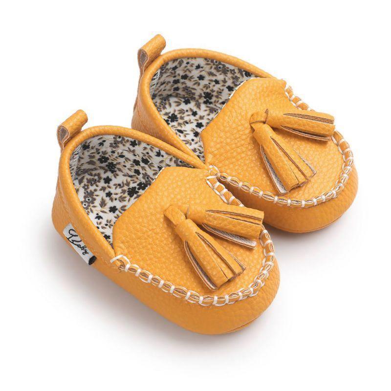 First Walkers Newborn Baby Shoes Toddler Prewalker Shoes Baby Boy Girl Leather Shoes