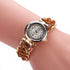 Women Handmade Bracelet Watches New Design Rope Beads Knitting Adjustable Wristwatches Gift For Women and Lady and Girls