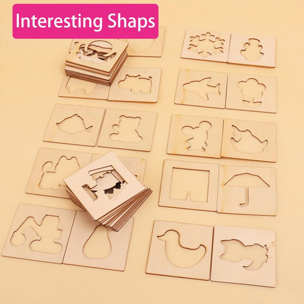 100Pcs Baby Toys Drawing Toys Coloring Board Children Creative Doodles Early Learning Education Toy Boy Girl Learn Drawing Tools