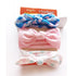 3PCS Set Baby Headband Girls Hair Accessories Cotton Rabbit Ear Turban Bow Elastic Hairband For Baby Girls