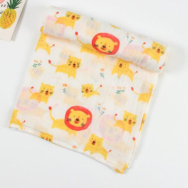 Newborn Swaddle Baby Multi-use  Bamboo Cotton Blanket Infant  Newborn Baby Wrap Blanket For Girls And Boys