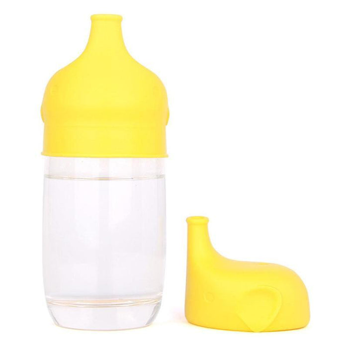 Durable Animal Shape Strong Suction Nozzle Bottle Cover Mouth Cup Drink Bottle Spill-proof Caps For Children Easy Baby Grip