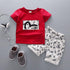 Fashion T shirt and Shorts Set Cartoon Cotton Summer Clothing for Newborn Baby Boy Infant Fashion Outerwear Clothes