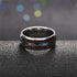 Luxury Handmade 925 Sterling Silver Wood Men Rings Stainless Steel Wood Grain Fashion For  Women Rings In Modern  Jewelry Design