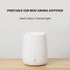 120ML USB Mini Air Humidifier Ultrasonic Essential Oil Aroma Diffuser Mute Portable LED Light Mist Maker Quite for Home