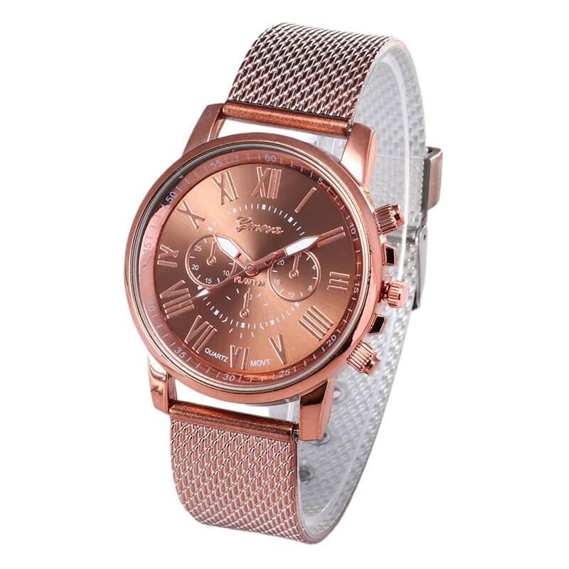 Analog Women watches Quality Fashion  Roman Numerals Faux Leather Analog Quartz Ladies watch Bracelet Clock Gift For Women Lady and Girls