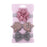 Luxury Modern Baby Headband Crown Flower Bows Hairband Baby Girl Headbands Newborn Hair Accessories Elastic Baby Hair Band