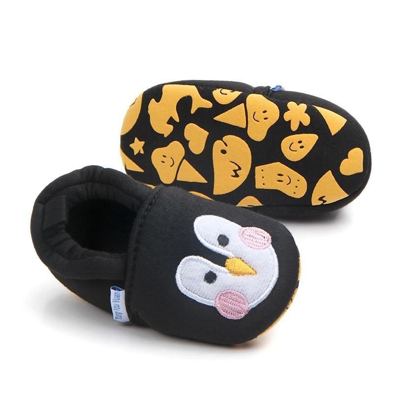 Newborn Baby First Walker Girls Boy Shoes Cartoon Animals Cotton Shoe Toddler Soft Sole Anti-slip Infant Shoes