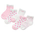 Comfortable Dot Kids  5 Pair Socks Summer Thin Soft Breathable Cotton Fashion Baby Socks Toddler Girls