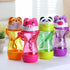 Baby Cartoon Drink Water Straw Cup for Kids Cute Juice Training Bottle Cups Infant Learn Drinking Bottles For Baby