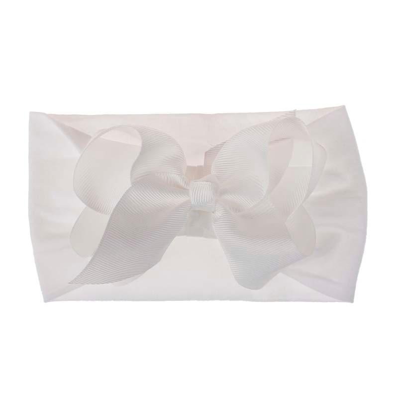 Brand Toddler Baby Girl Baby Big Bow Hairband Headband Stretch Turban Head Wrap Baby Girls