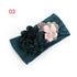 Baby Bow Hairband Elastic Headband Cute 3D Flower Stretch Turban Flower Head Wrap Princess Hair Accessories Bow For Baby