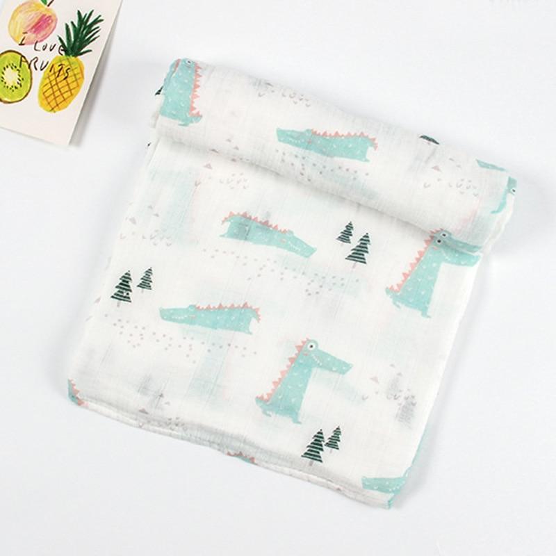 Newborn Swaddle Baby Multi-use  Bamboo Cotton Blanket Infant  Newborn Baby Wrap Blanket For Girls And Boys