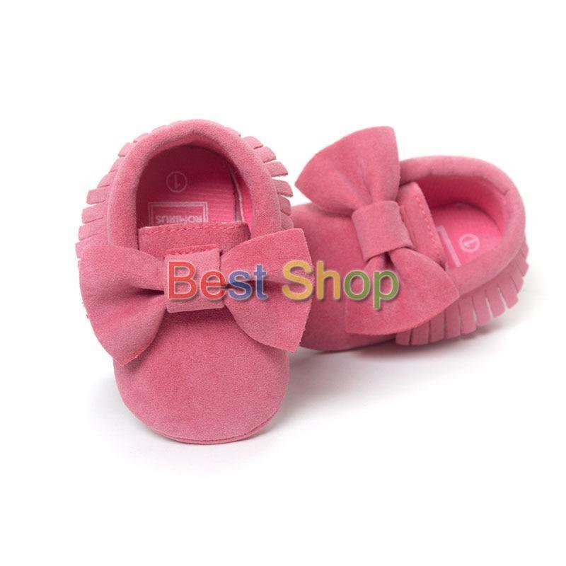 Spring Baby Shoes PU Leather Newborn Boys Girls Shoes First Walkers Baby 0-18 Months